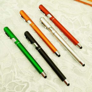 PEN-436-3in1 phone stand stylus ballpoint pen-3合1手机支架触控笔圆珠笔