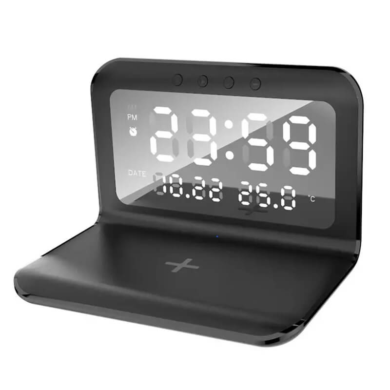 Clock with Wireless Charger