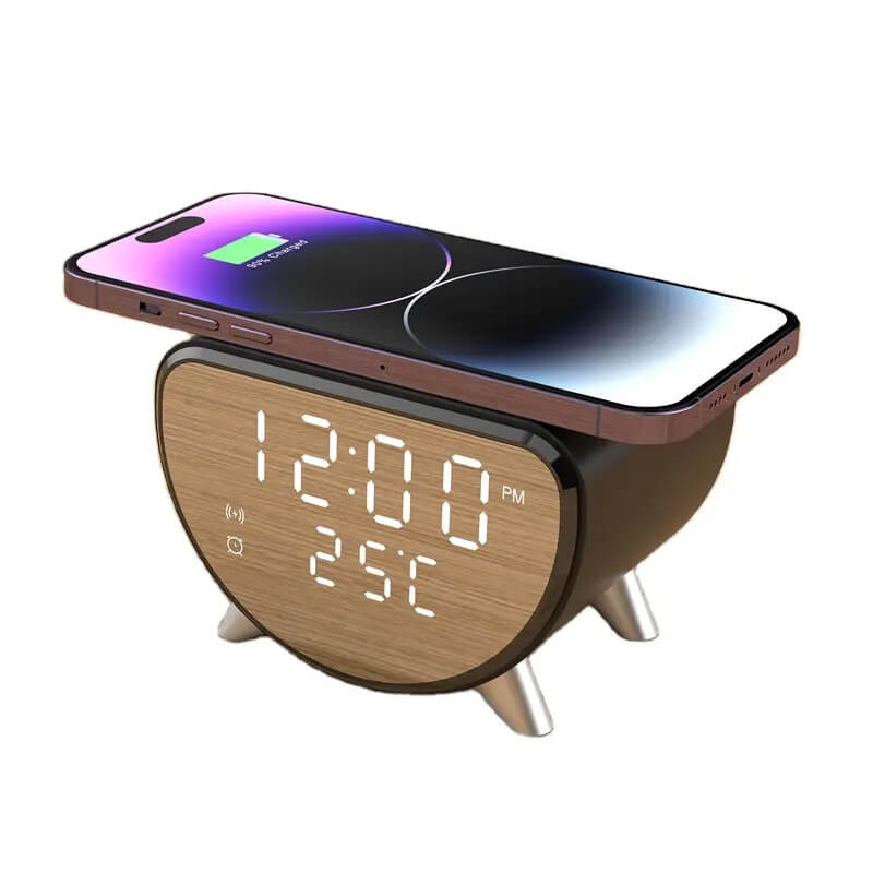 Clock with Wireless Charger