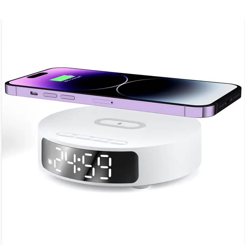 Clock with Wireless Charger