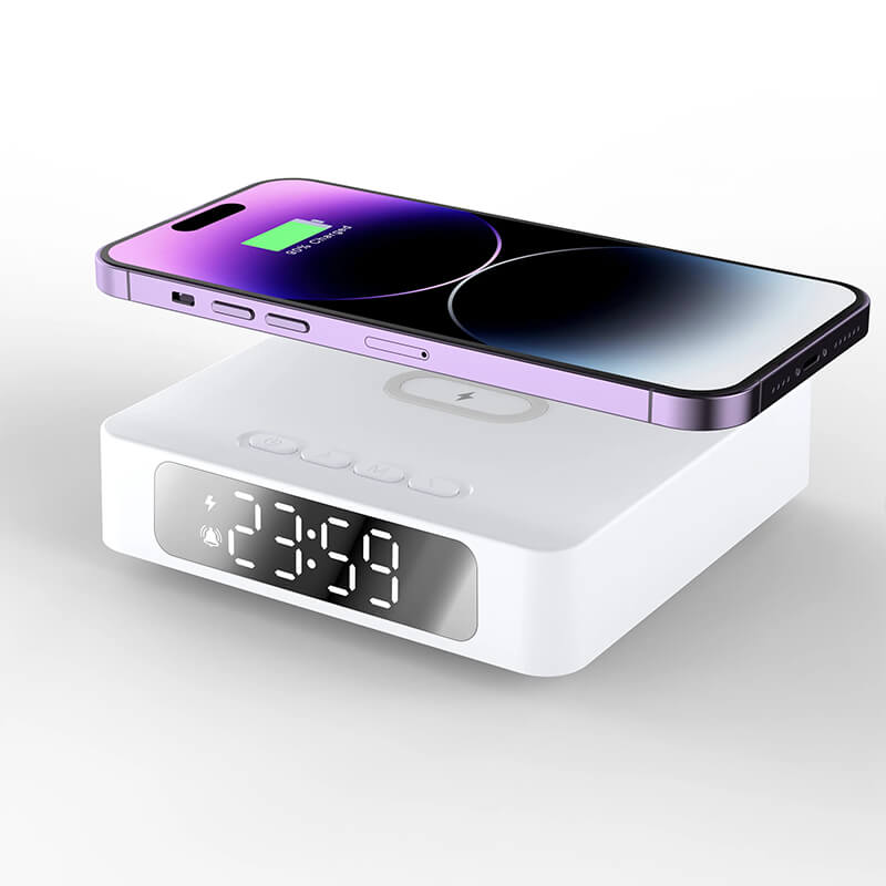 Clock with Wireless Charger