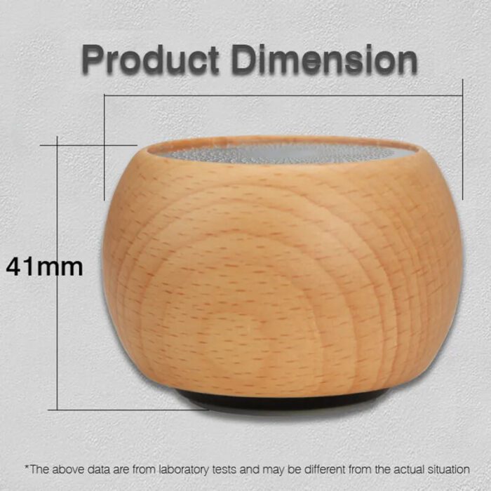 Eco-friendly wooden bluetooth speaker