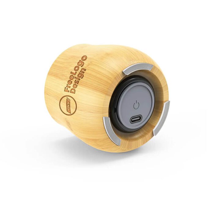 Eco-friendly bamboo bluetooth speaker