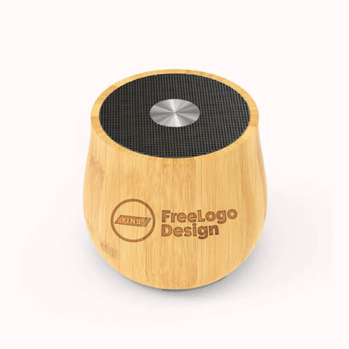 Eco-friendly bamboo bluetooth speaker